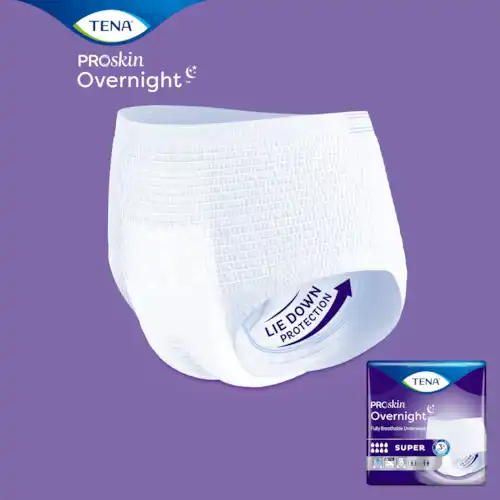 TENA ProSkin Overnight Super Protective Incontinence Underwear